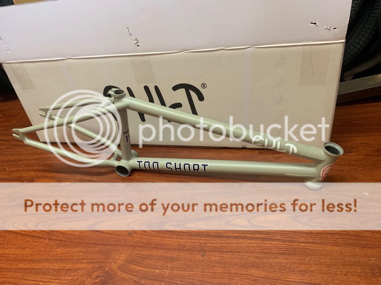 CULT CREW 2 SHORT 21.25 YANKEES GREY ANTHONY PANZA SIGNATURE BMX BIKE